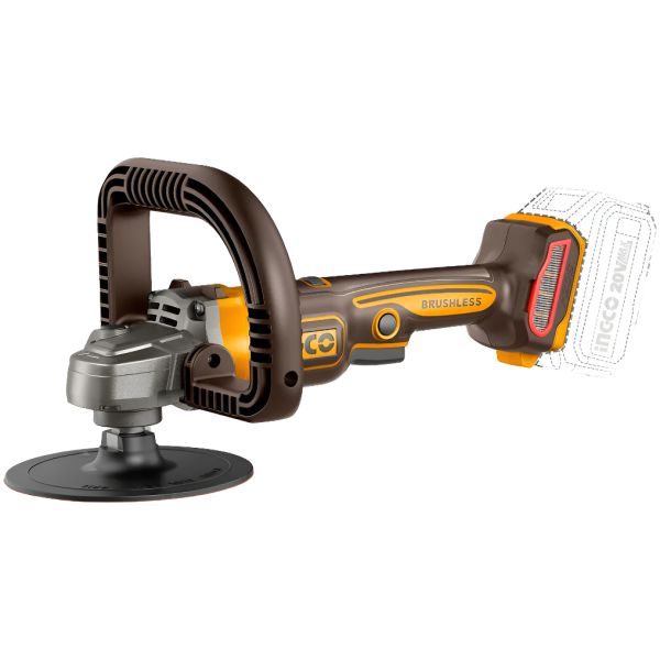 Lustra Pulidora A Bateria 7pLG P20s Brushless Apli2018 Ingco