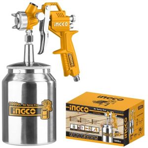 Pistola Para Pintar Pulverizador Alta Presión 1000cc Ingco