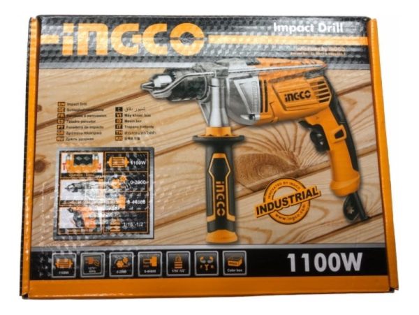 Taladro De Impacto 1/2 1100wx110v Uid11008-9 Ingco - Imagen 2