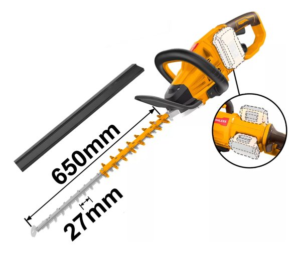 Corta Cerco 650mm 40v Sin Bateria Sin Carg Ingco Chtli40028 - Imagen 2
