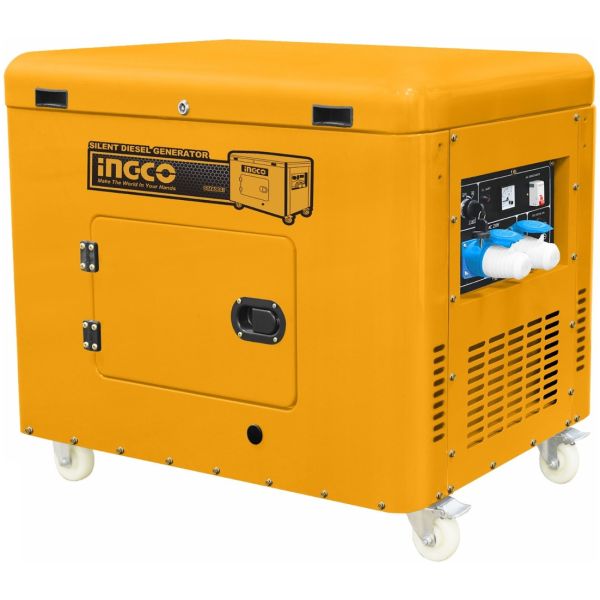 Generador 8.0 Kw Diesel Silencioso 8kw 13hp Ingco Gse80001