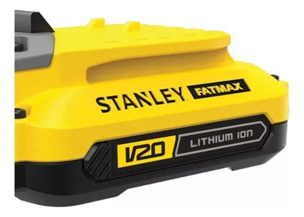 Batería Stanley Sb201-b2 Fatmax 1.5 Ah Ion De Litio 20v Max - Imagen 2