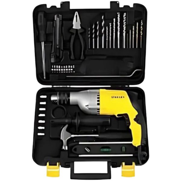 Taladro Percutor 800w + Accesorios Stanley Stdh8013ka-b2c