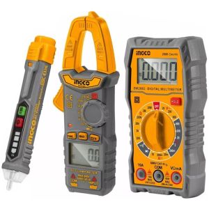 Set Tester Pinza Amp Y Detector Volt Ingco Dm3028