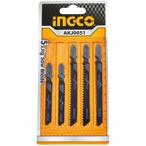 Set Juego De Hojas Para Sierra Caladora 5 Pcs Ingco Akj0051