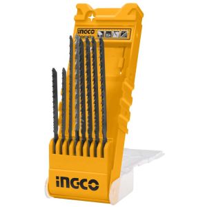 Kit 8 Hojas Sierras Para Caladora Madera Metal Ingco Akd8088