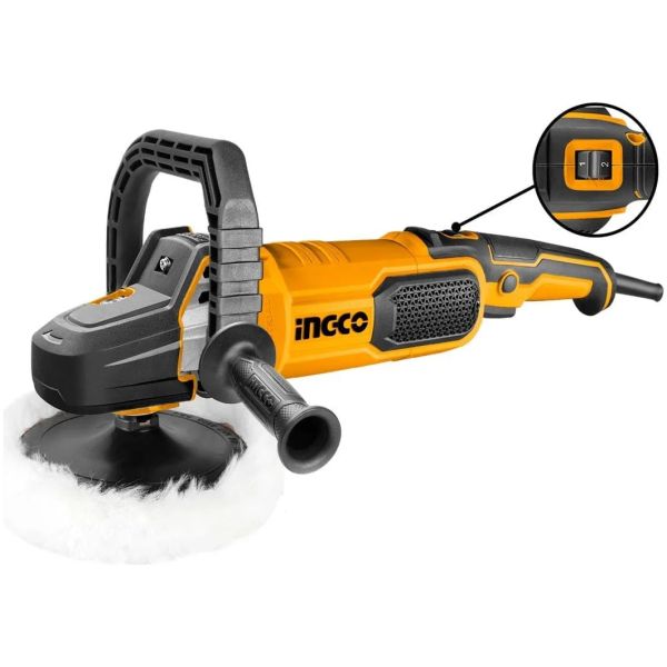 Lustradora Pulidora 7 1400w Con Velocidad Variable Ingco