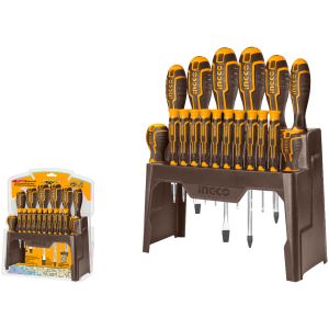 Juego Destornilladores 18 Piezas Ingco Hksd1828