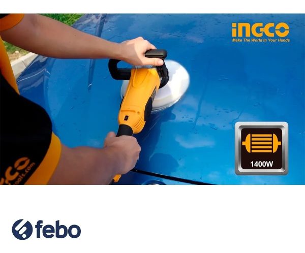 Lustra Pulidora 1400w Vel Regulable Ingco Ap140016 - Imagen 3