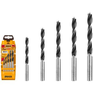 Set 5 Mechas Para Madera Ingco Akd5058