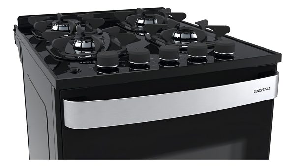 Cocina Enxuta A Gas 4h Grill Mesada Negra - Imagen 5