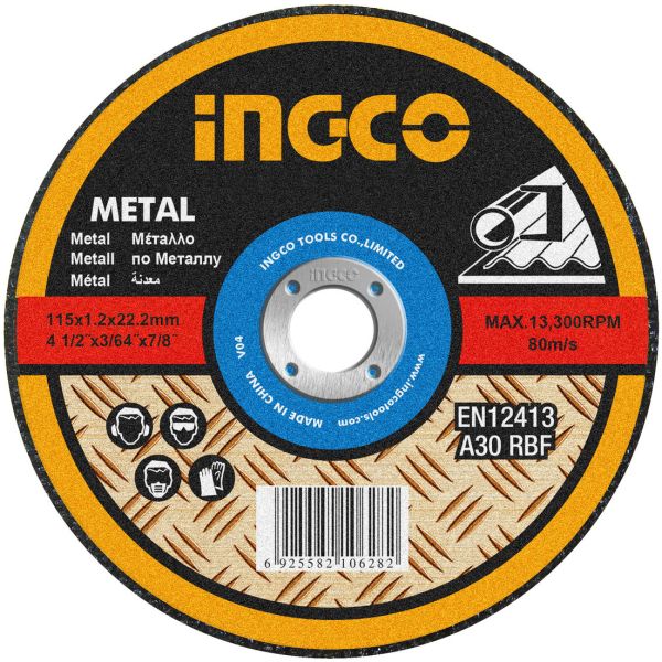 Ff Disco De Corte 14'' Sensitiva Ingco Para Metal Mcd303551