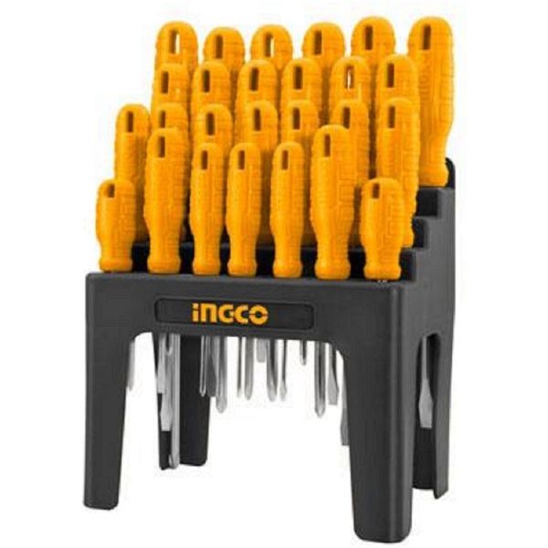 Set Juego De 26 Destornilladores Ingco Hksd2658