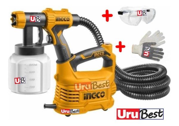 Equipo De Pintar 500w + Correa Colgar Ingco Spg5008 * * - Imagen 2