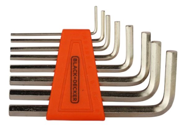 Bl.juego De Llaves Allen Black + Decker 1.5-6mm 8pcs. - Imagen 2