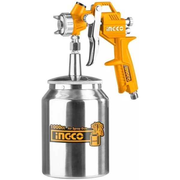 Pistola Pintar Neumatica 1000cc 1.8mm Ingco Asg3105