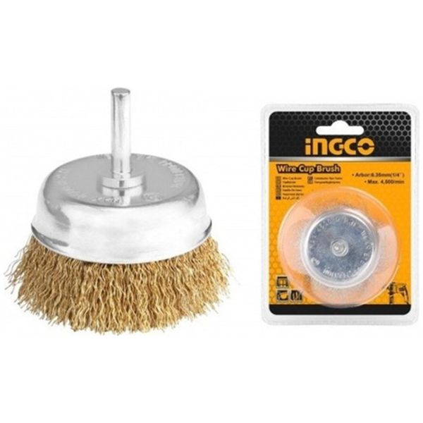 Cepillo Copa P Taladro 50mm Ingco Wb30501 - Smf Color Gris