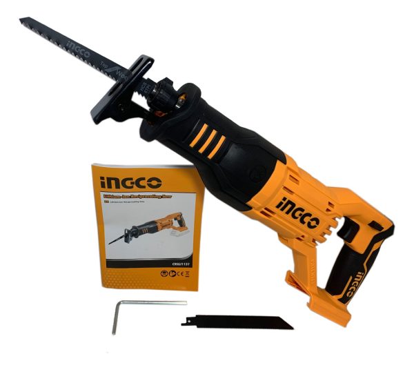 Sierra Sable Bateria Litio 20v Ingco + Bateria +cargador *ub - Imagen 4