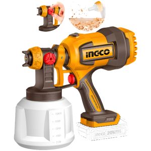 Pistola De Pintura 20v Accesorios Sin Bateria Ni Cargador