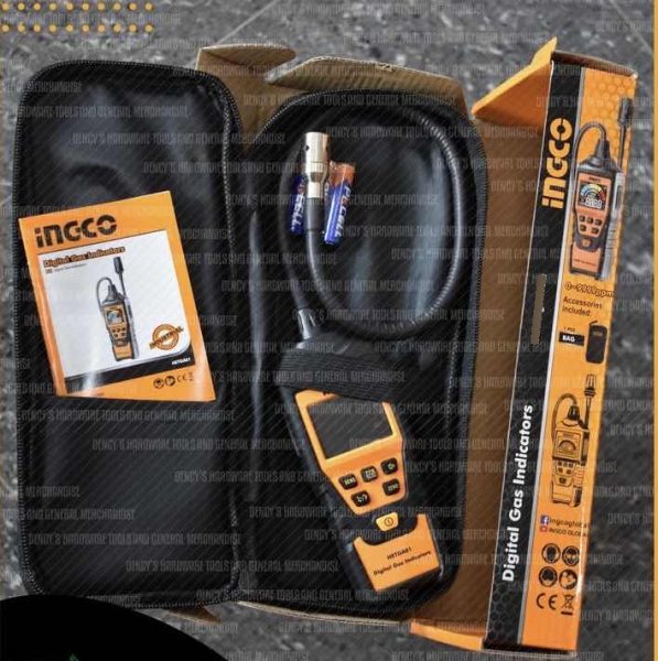 Medidor Detector Fugas De Gas Gases Ingco Hetga01 - Imagen 5
