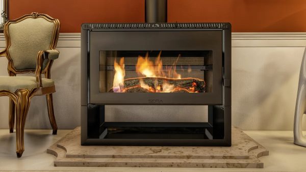 Calefactor Premium A Leña Grande 250m2 + Kit Sefia Toledo - Imagen 7