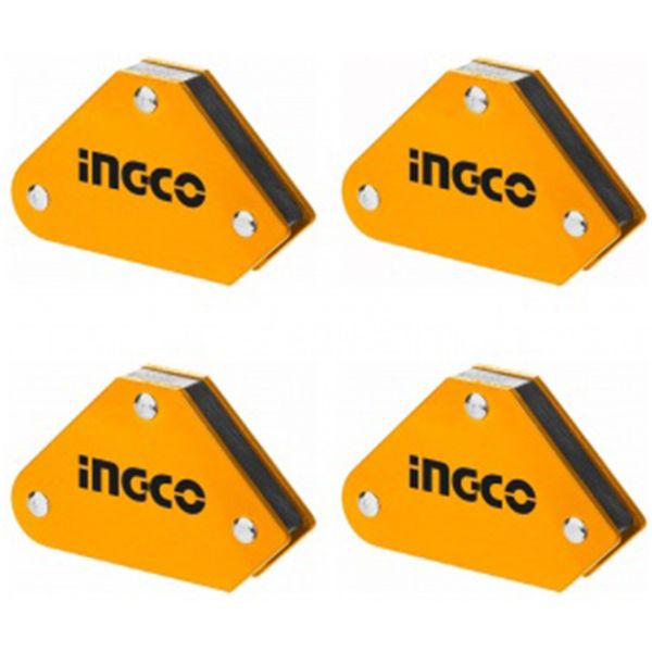 Set X4 Escuadras Magneticas Ingco Amwh4001