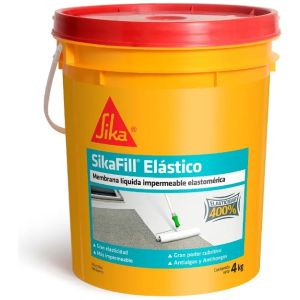 Membrana Líquida Sikafill Elástico 4 Kg Color Blanco