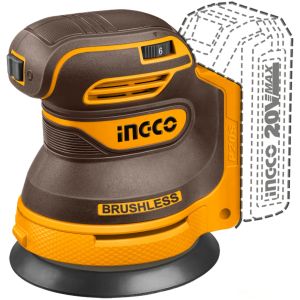 Lijadora Roto Orbital 20v S/bat/carg Ingco Crosli2002