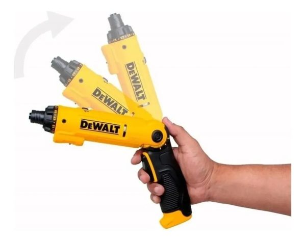 Kit Atornillador Pivot Dw 8v+45 + Puntas + Adaptador Maleta - Imagen 4