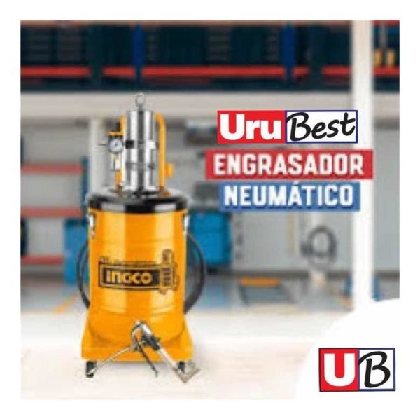 Engrasador Neumatico 45lt 250l/min Ingco Agl02451 * * - Imagen 5
