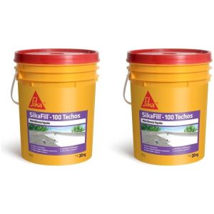 Membrana Líquida Sikafill - 100 Techos 20+20 Kg Colores