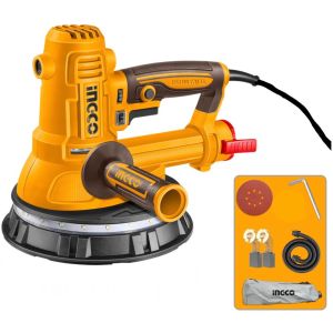 Lijadora De Yeso 850w 180mm 7 C/accesorios Ingco Dws105