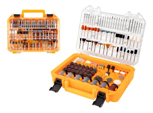 Kit Set Juego De Accesorios Minitorno 420pcs Ingco Akmg4208 - Imagen 2
