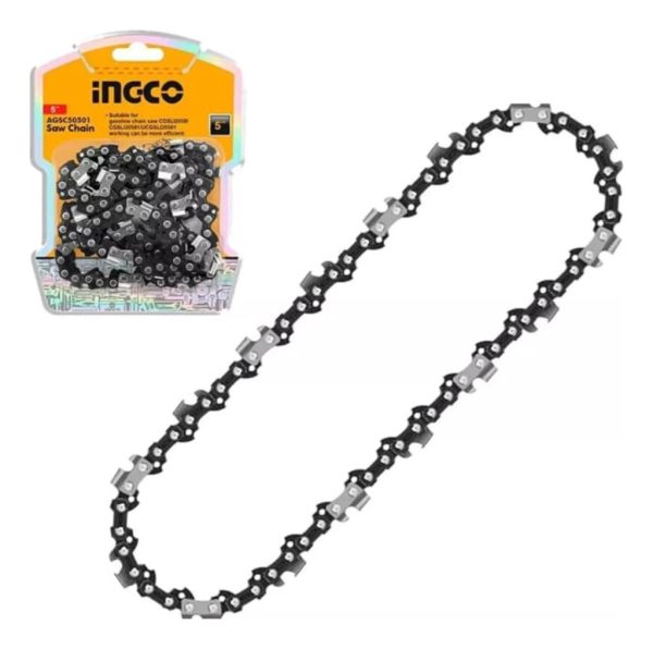 Cadena Para Mini Motosierra 5 PuLG Sierra Podadora Ingco - Imagen 2