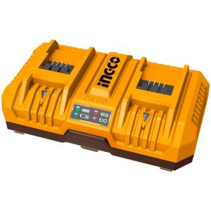 Cargador De Bateria 20v Rapido Y Doble 8ah Ingco Fcli2082