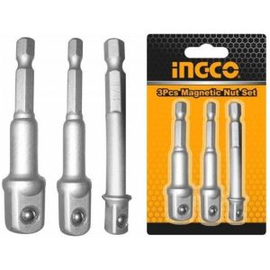 Adaptador Dados Magnetico Encastre 1/4 Ingco Amn365a01 *ub