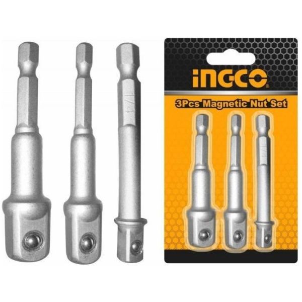 Adaptador Dados Magnetico Encastre 1/4 Ingco Amn365a01 *ub