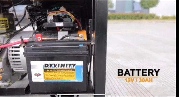 Generador Diesel 4,6kw 180 Cargador 12v Ingco - Imagen 5