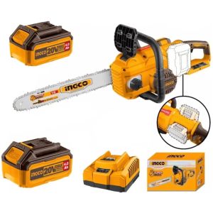 Motosierra 40v 16 Cgsli40168 C/2 Baterias + Carg Ingco