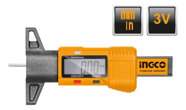 Medidor Profundidad Neumatico Digital Ingco Hdcp00101 - Imagen 2