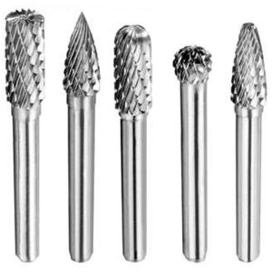 Set 5 Fresas Ingco Ing_hrrc0051 Rotativas Carburo Tungsteno