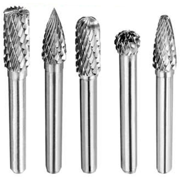 Set 5 Fresas Ingco Ing_hrrc0051 Rotativas Carburo Tungsteno