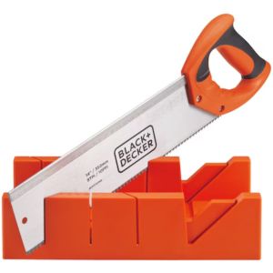 Caja Ingletadora Black + Decker Con Serrucho 14