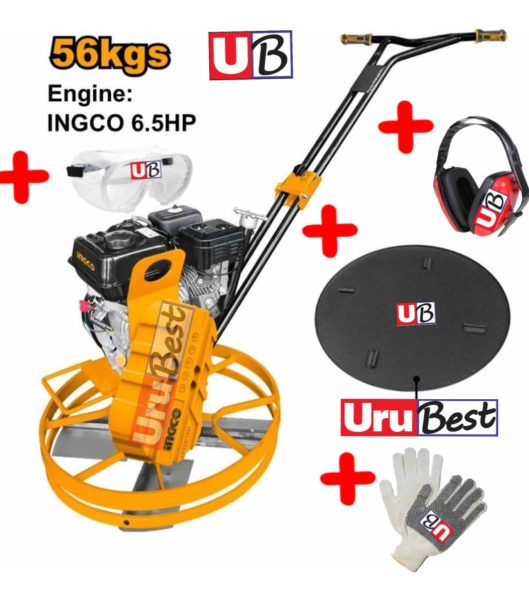 Alisador Concreto Helicoptero 6.5hp 56kg Ingco Gpt241-2 - Imagen 2