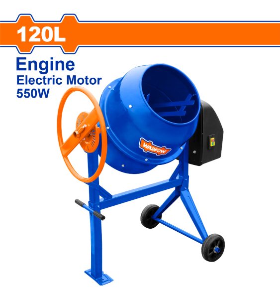 Hormigonera 120 Lts Wadfow 550w 0,7 Hp Wcm1a120 - Imagen 2