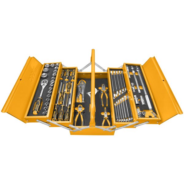 Set De Llaves 59 Herramientas + Valija Metalica Htcs15591 Ub