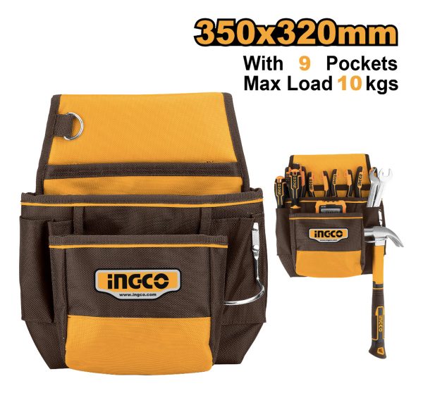 Canana Porta Herramientas P/ Cinturon Ingco Htbp010128 - Imagen 2