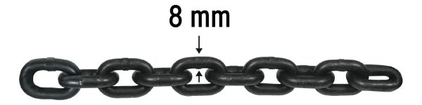 Aparejo Cadena Manual 2000kg 3 Mts Truper Pol-2 - Imagen 3