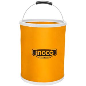 Balde Plegable 15l Ingco Amfb15 Color Naranja Claro