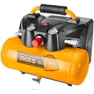 Compresor 6lt 20v Bat Ingco Cacli2003 No Incluy Bat Ni Carg